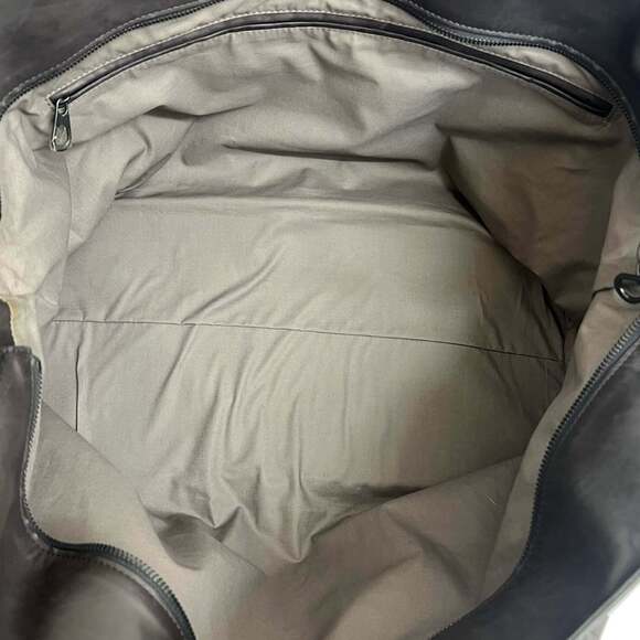 BOTTEGA VENETA Brown Leather Intrecciato Boston Bag - Picture 9 of 10